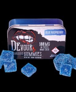 devour gummies blue raspberry