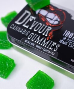 devour gummies green apple