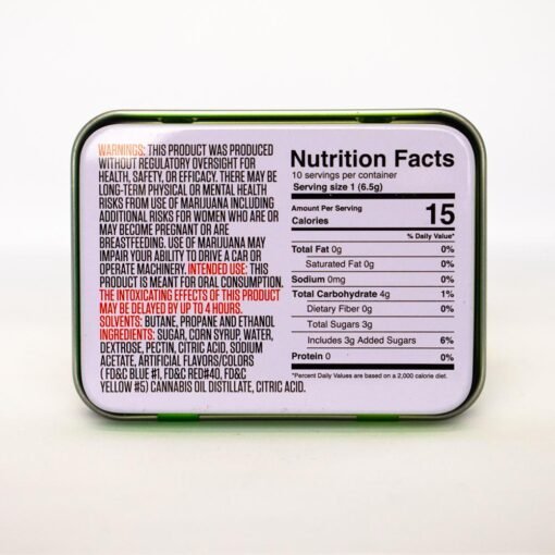 devour gummies green apple