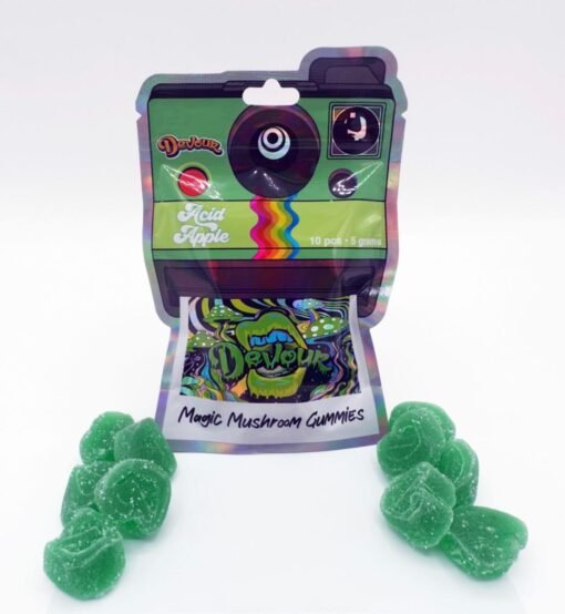 devour magic mushroom gummies